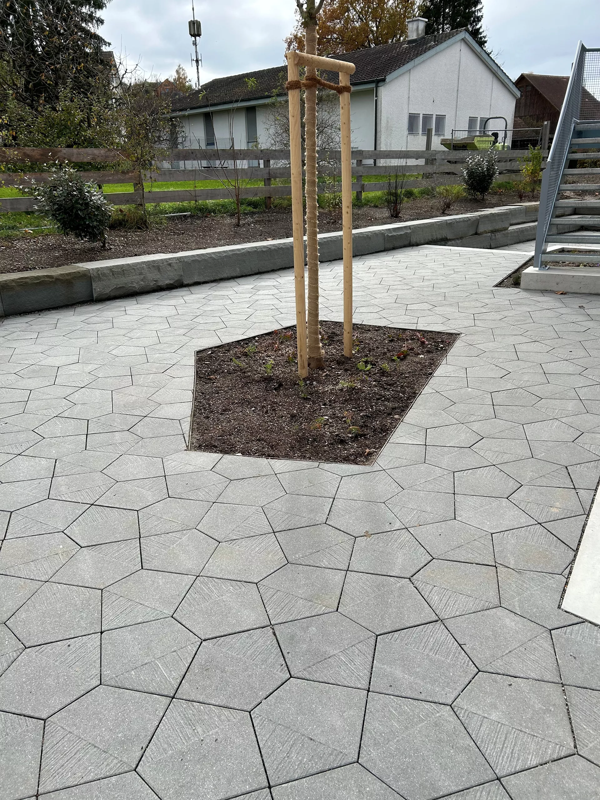 Dallage pentagonal 5-Eck