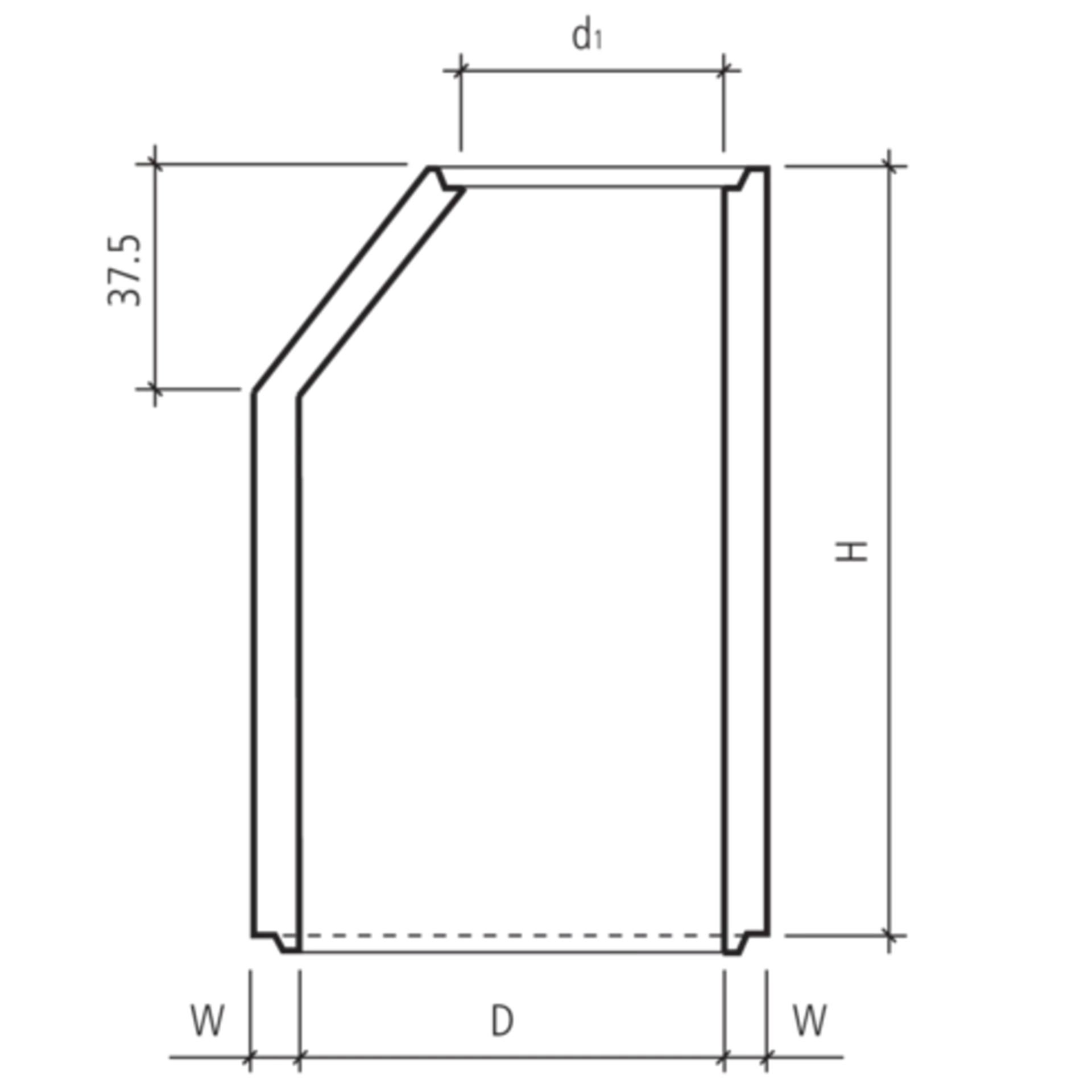 RIKO<sup>®</sup> Schachtring mit Konus