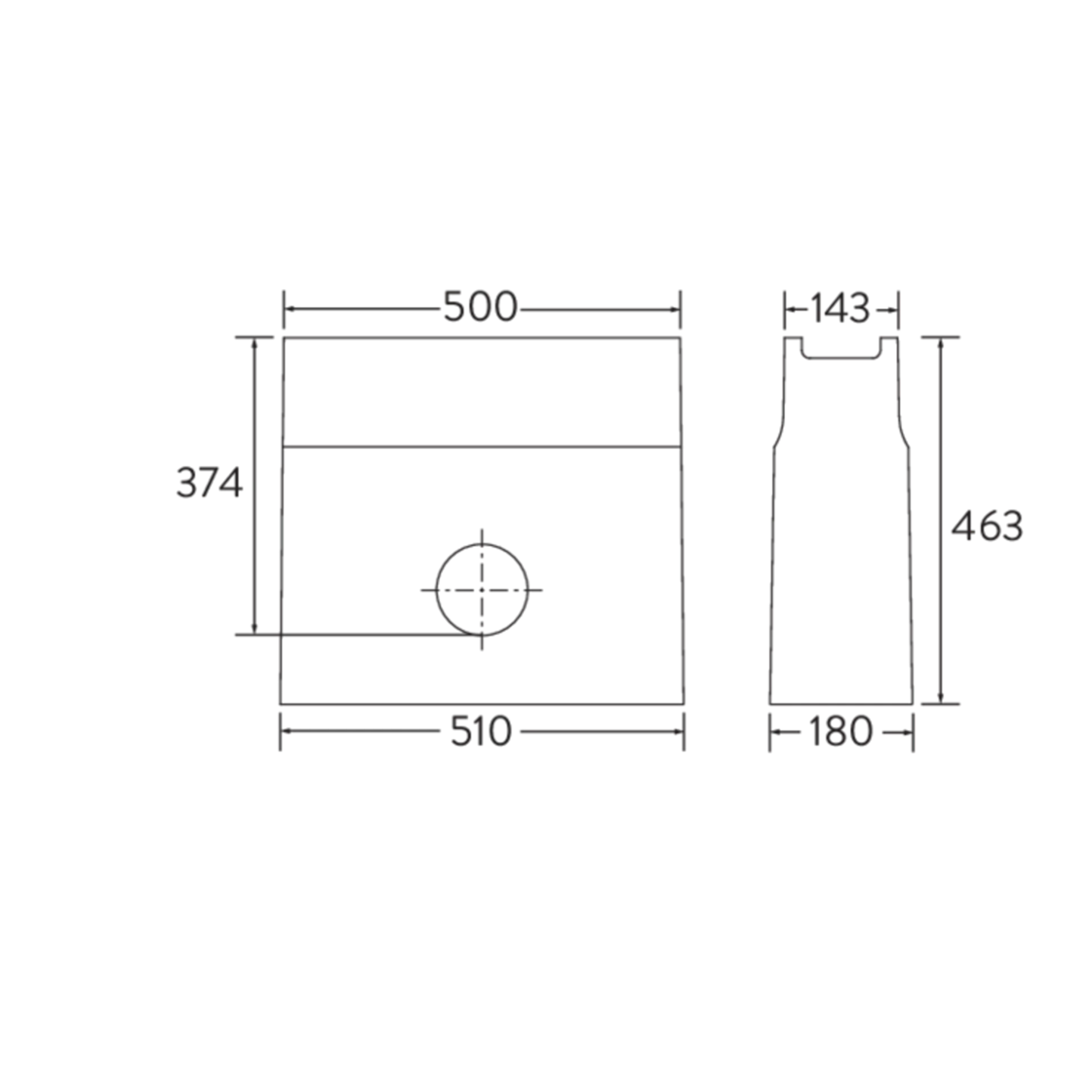 BIRCO Rinnen, Schlitz- und Spülkastenaufsätze 1.5 mm NW 100