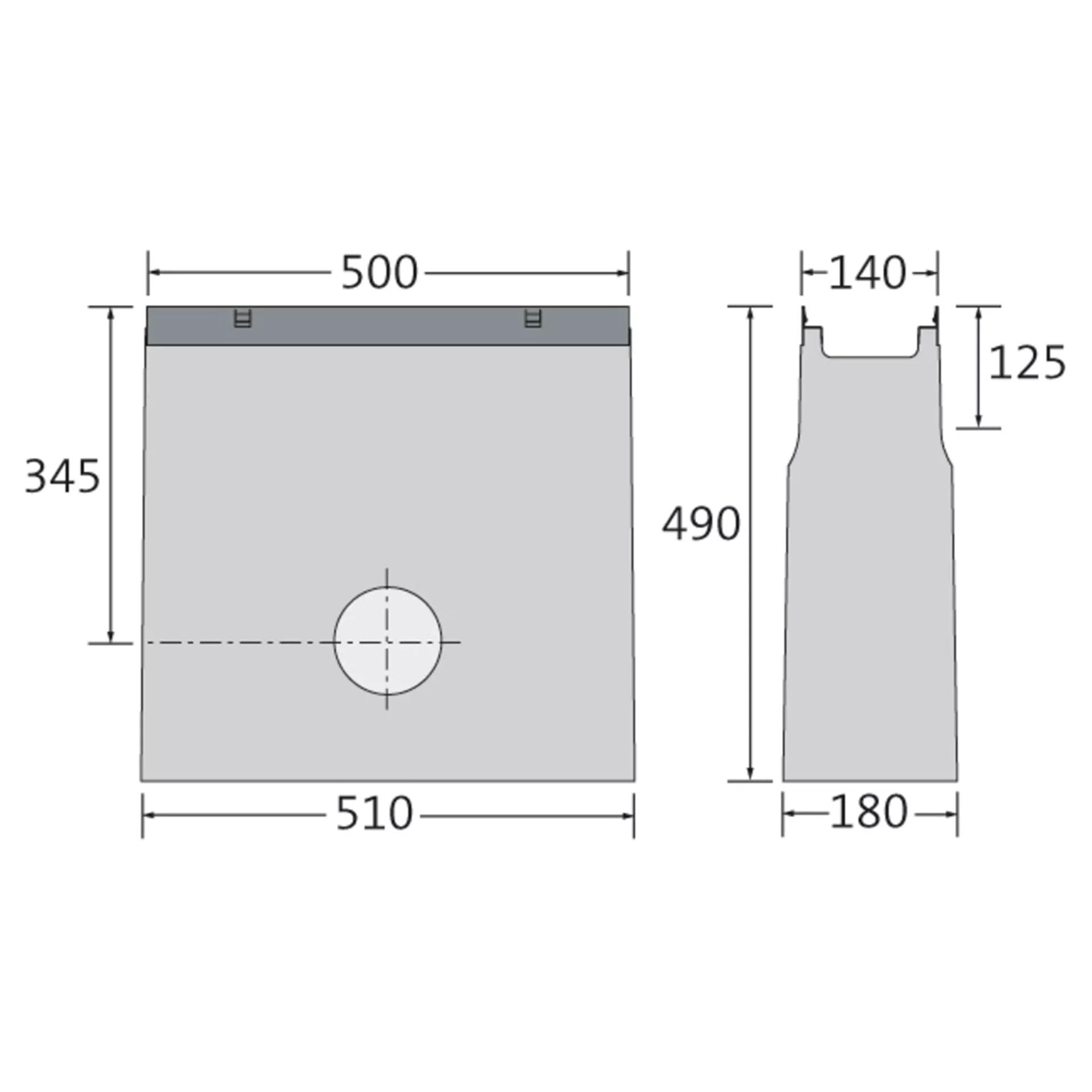 BIRCOslim<sup>®</sup> Rinnen NW 100