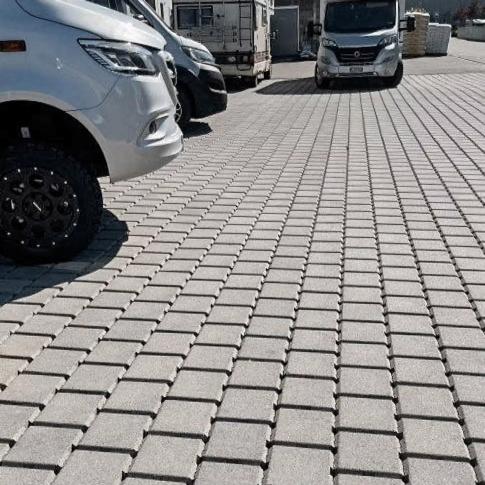 VS 5<sup>®</sup> Schwerlastökosteine mit 5-facher Verschiebe sicherung