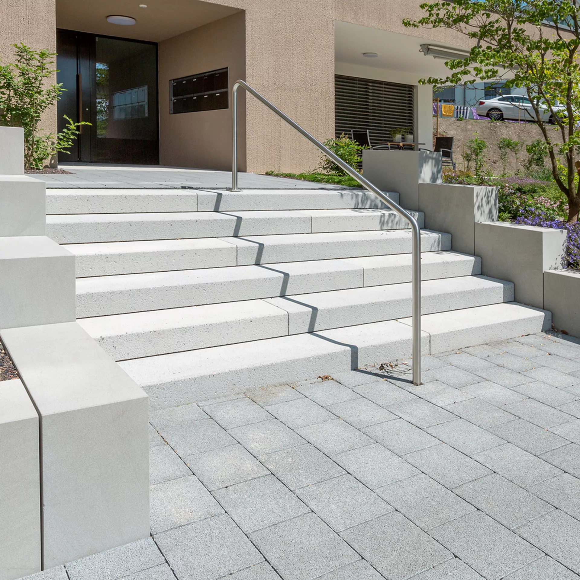 PARCO<sup>®</sup> Blockstufen gefast gestrahlt