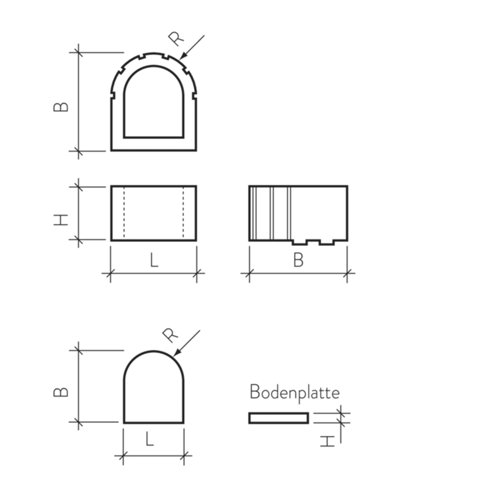 MEGALITH Böschungssteine