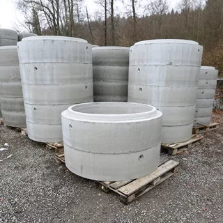 CENTUB® Schachtringe unbewehrt rund