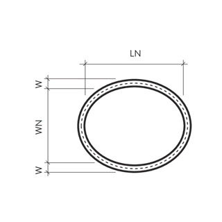 Schachtringe oval unbewehrt