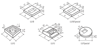 Schachtrahmen Typ LU
