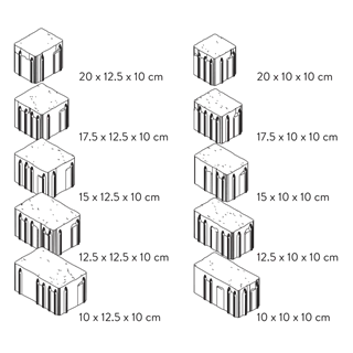 FRIEDA<sup>®</sup> FORTE Pflastersteine Kanten gebrochen