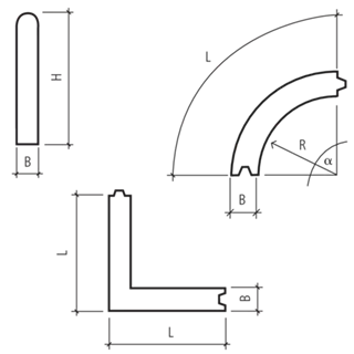 Stellriemen gegossen