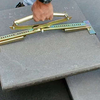 Porte-dalles réglable