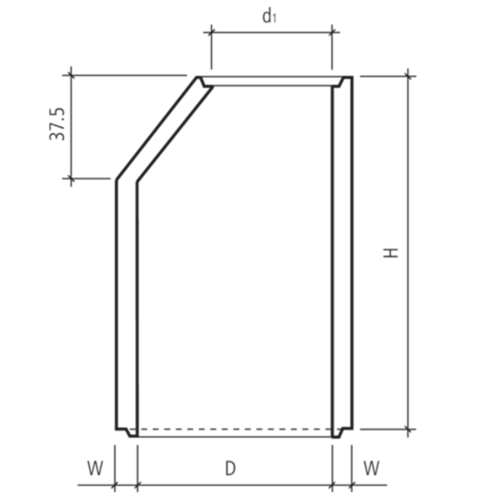 RIKO<sup>®</sup> Schachtring mit Konus