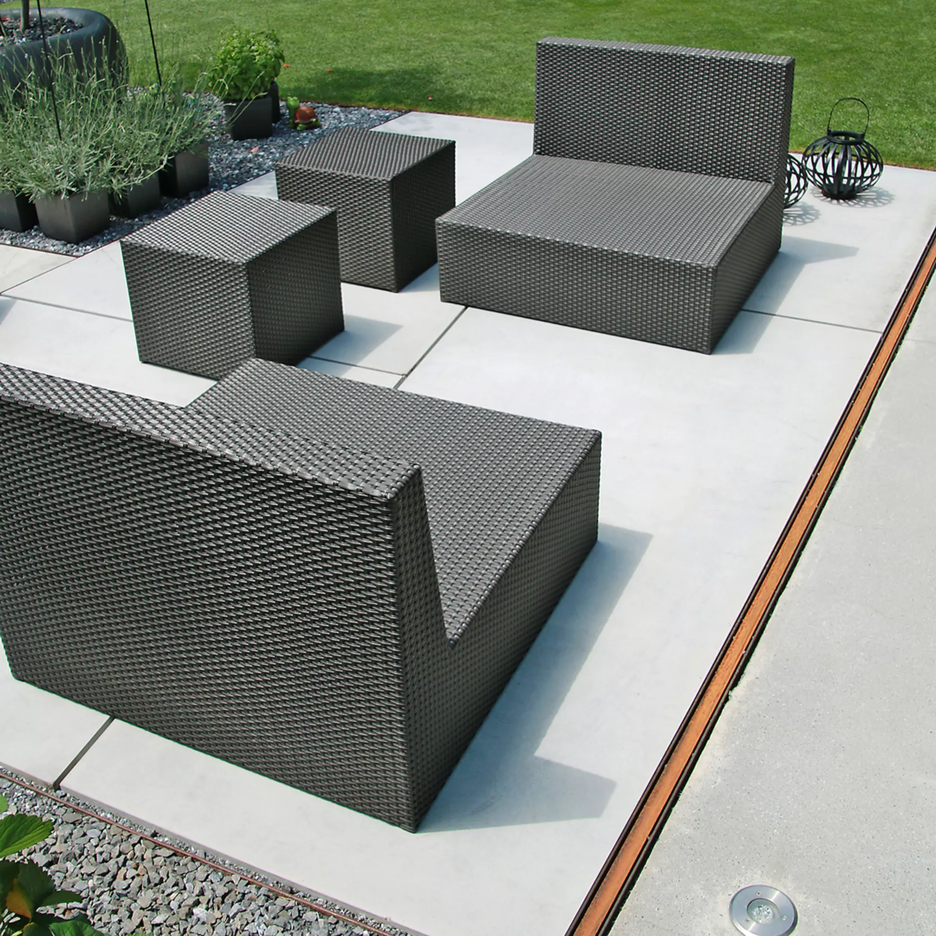 Dalles en béton DESEGNO sur mesure