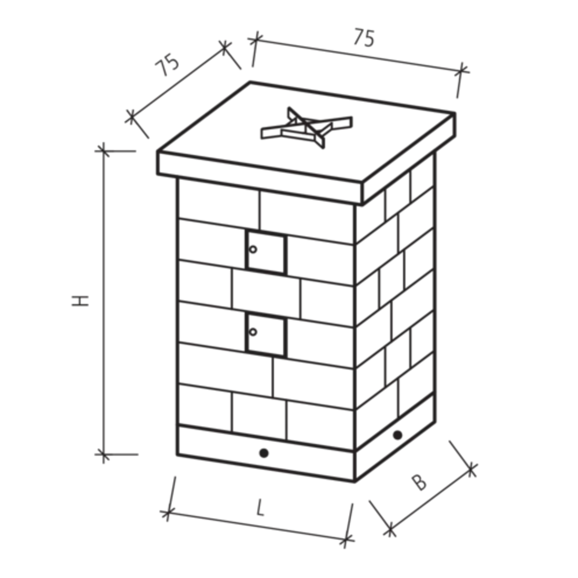 CUATRO Raketenofen