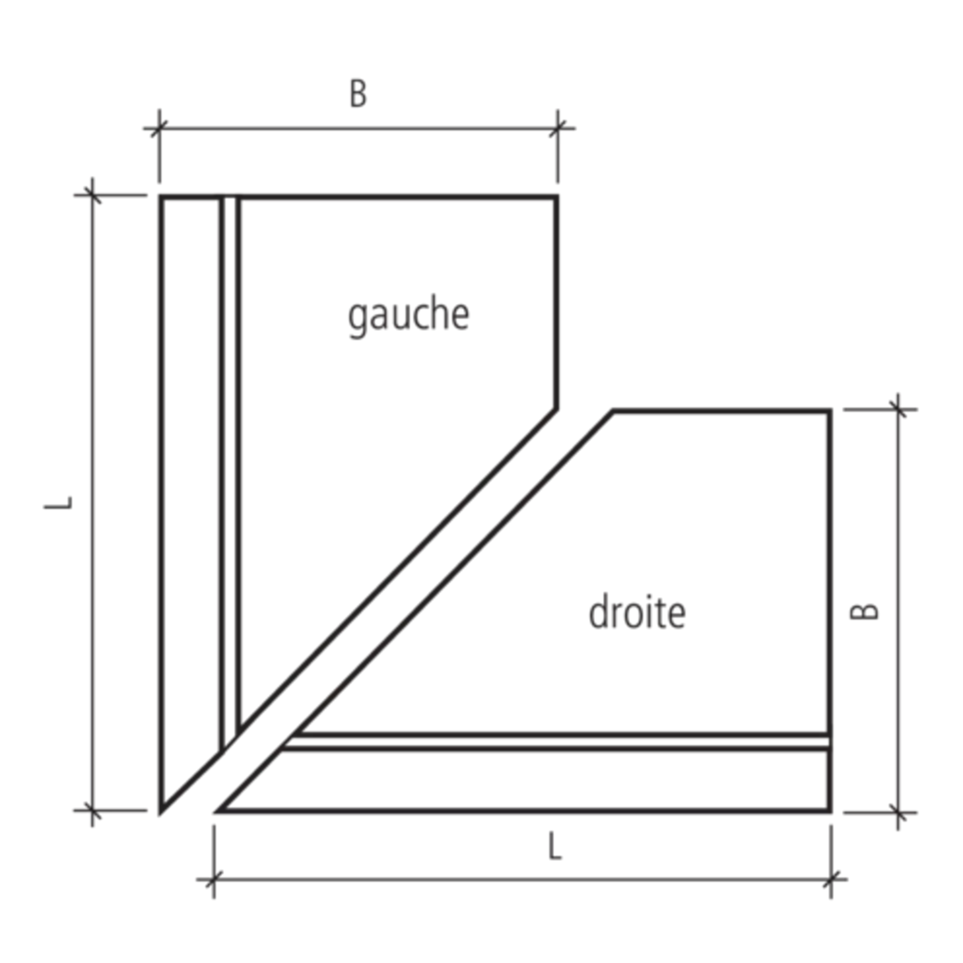 EXACTA<sup>®</sup> Winkelplatten Eckstücke gestrahlt