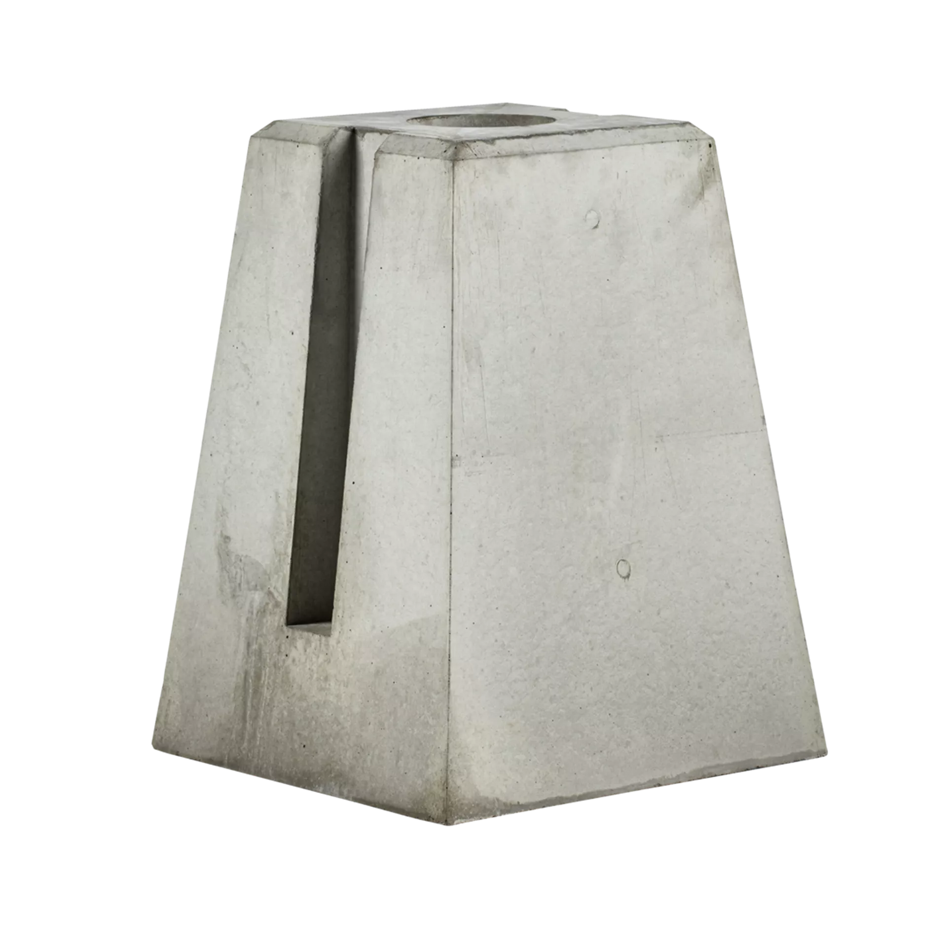 Betonsockel konisch