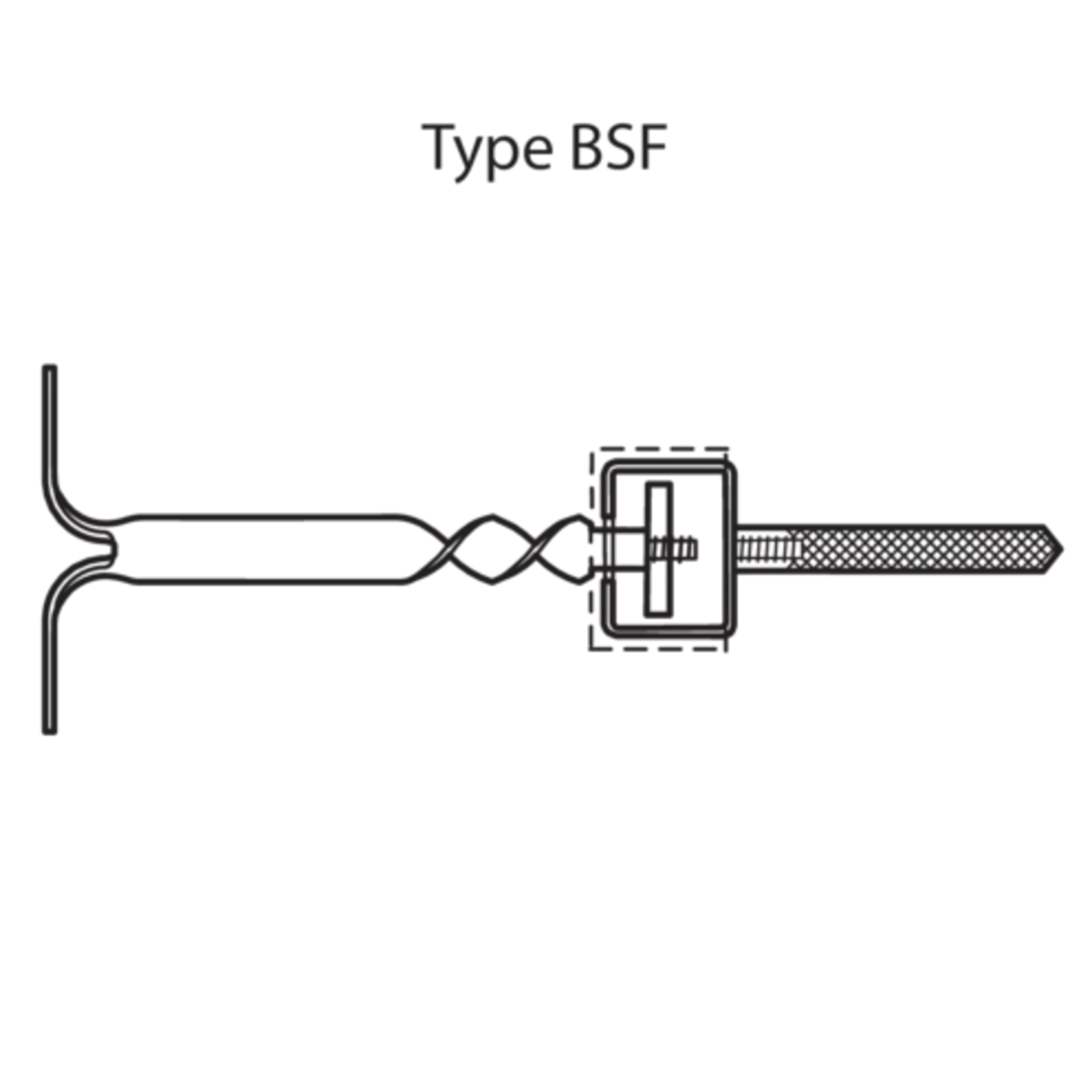 Schalldämm-Spiralanker