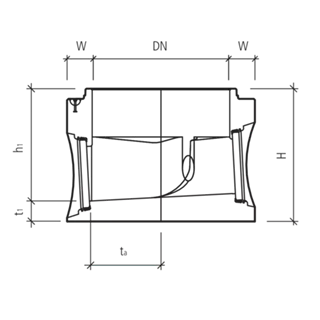 CENTUB<sup>®</sup> Massschachtunterteile rund gegossen