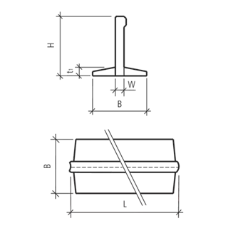 Amphibienleitsystemelemente