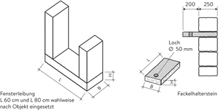 SANTURO<sup>®</sup> Burgruinenmauer