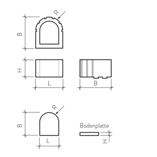 MEGALITH Böschungssteine
