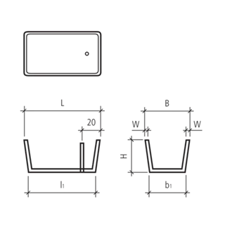 WEIDE Brunnentröge