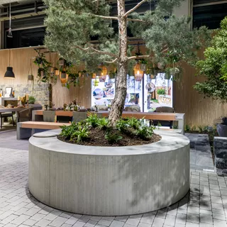 ARBOSO<sup>®</sup> Sitzbankelemente rund