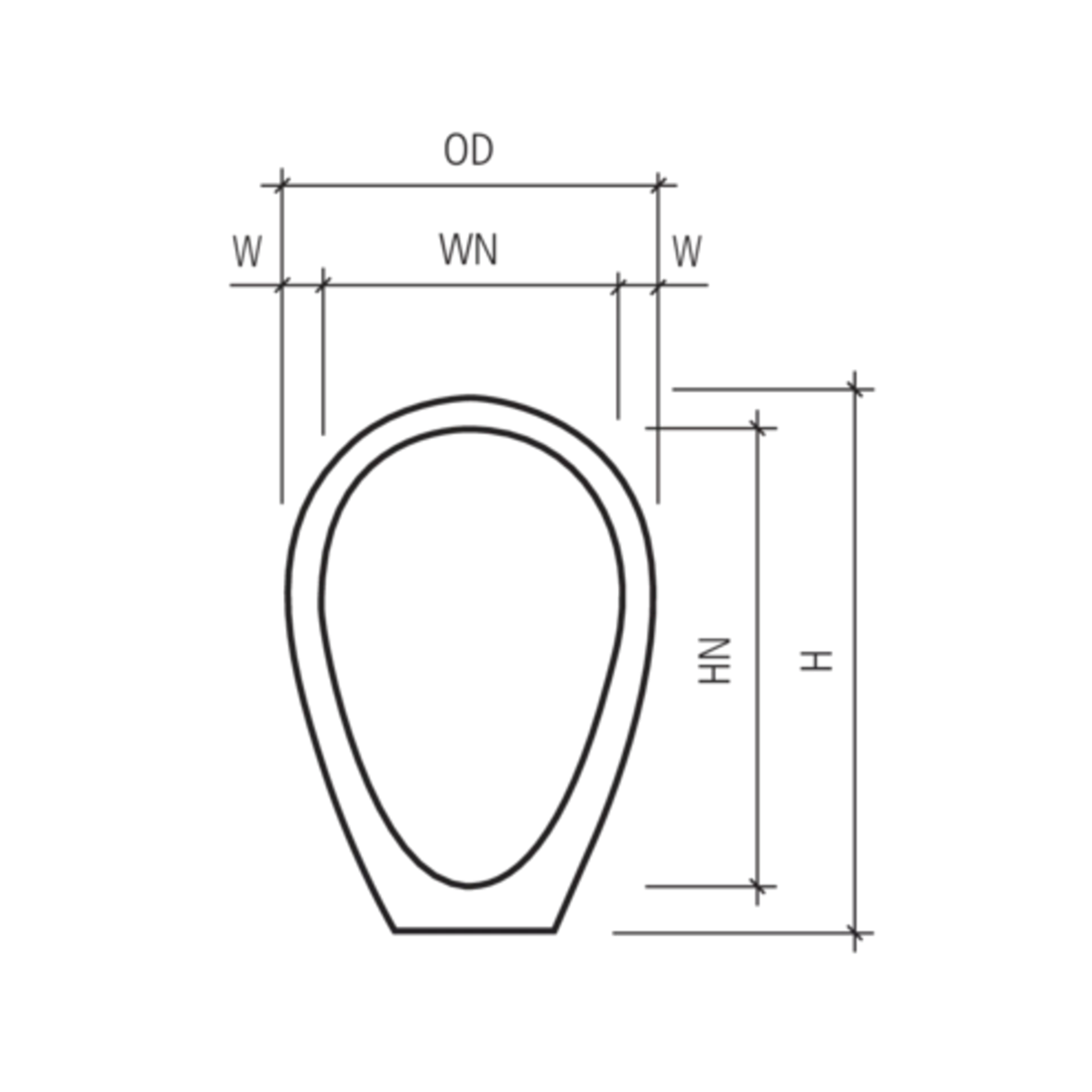 Betoneiformrohre unbewehrt
