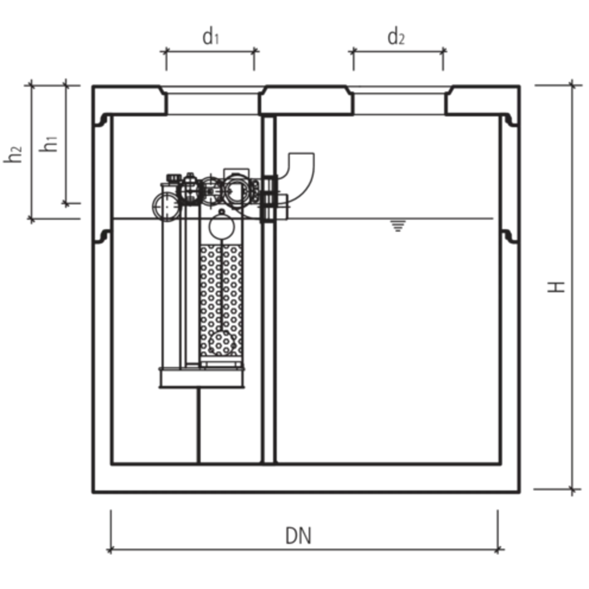 Cuve compacte D/SA/CRT friwa<sup>®</sup>-sep AdBlue