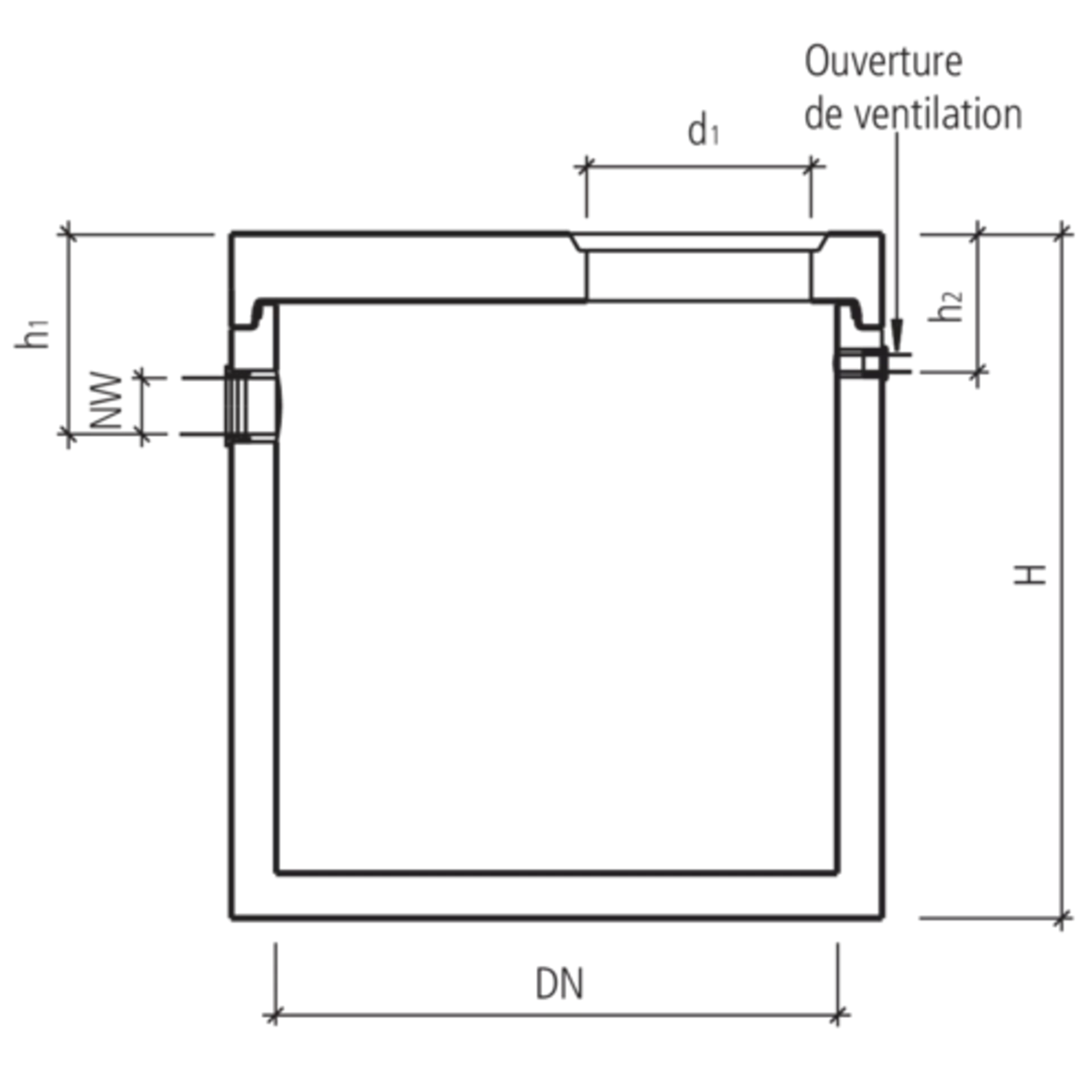 friwa<sup>®</sup>-sep Rückhaltebehälter AS Typ 2
