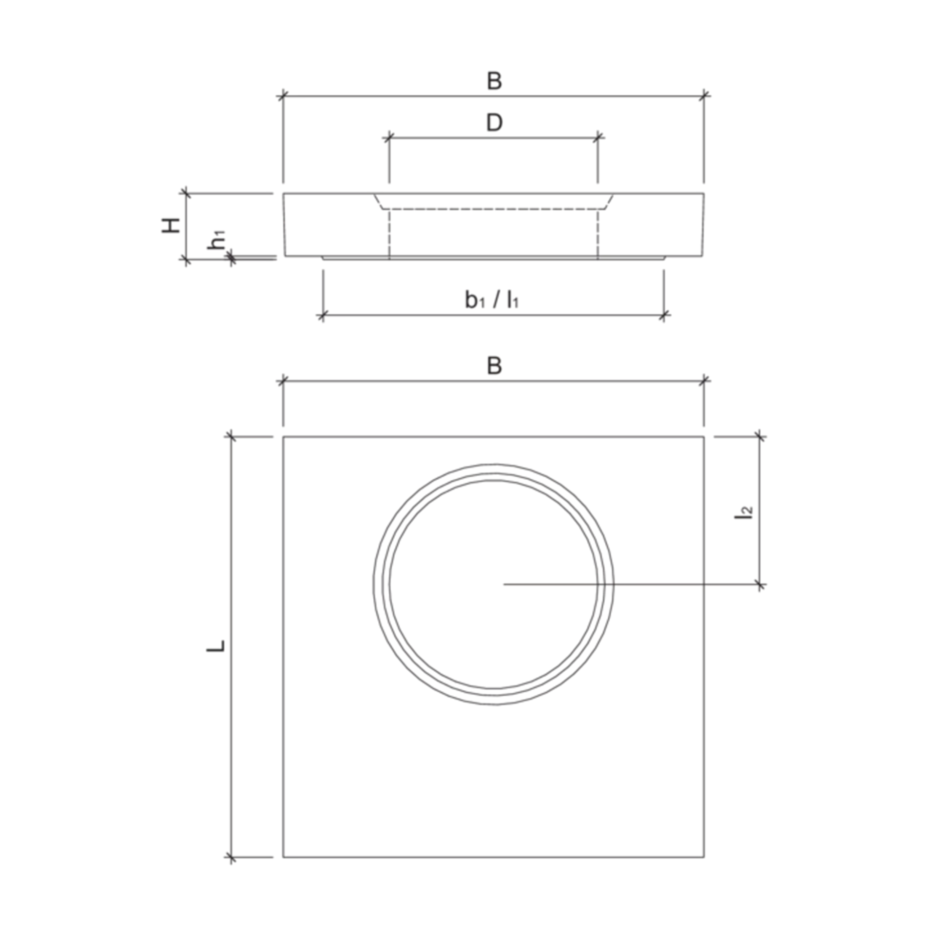 Unterflur Abdeckplatten für Kabelschächte