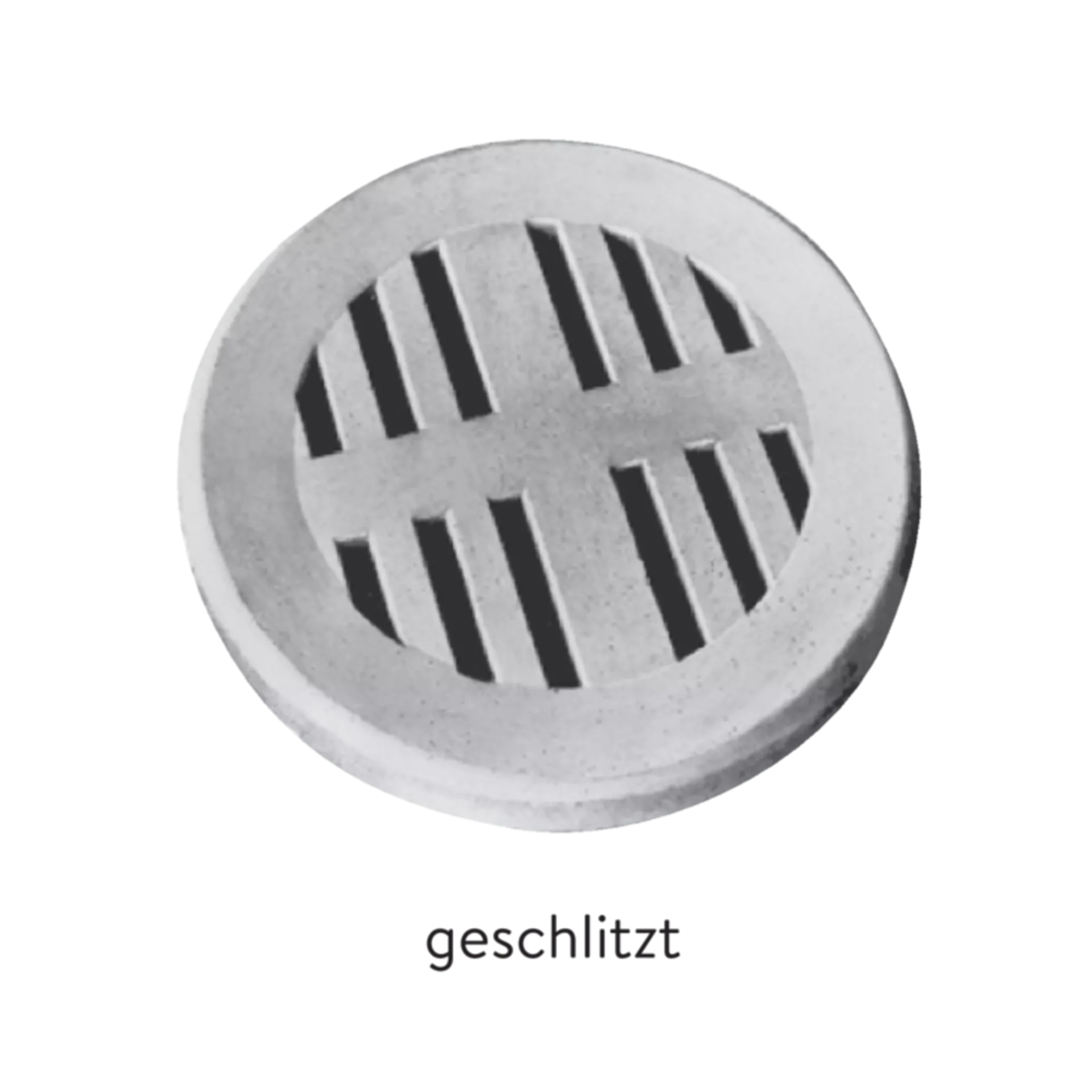 Betondeckel gelocht / geschlitzt begehbar