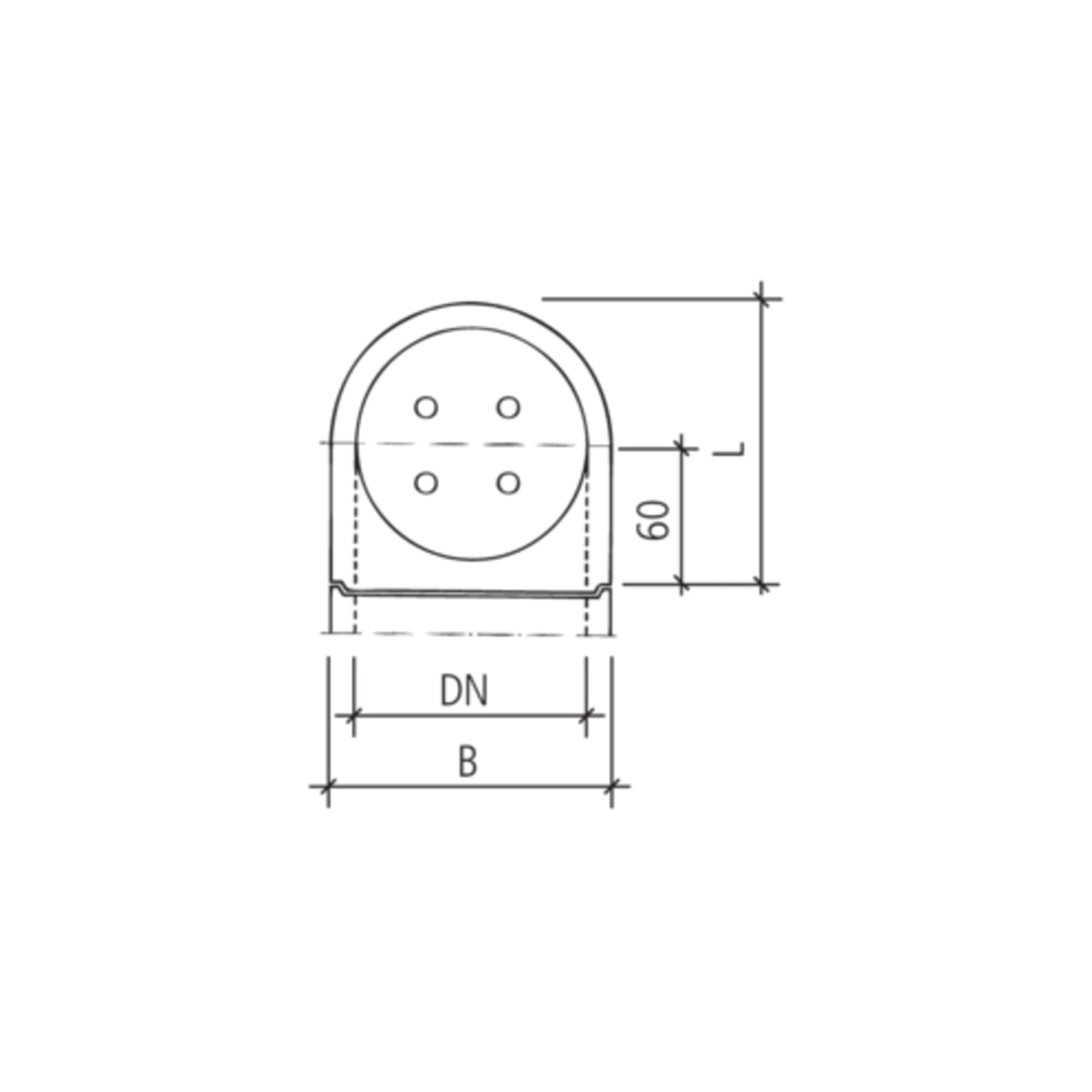 Notausstiegschachtunterteile