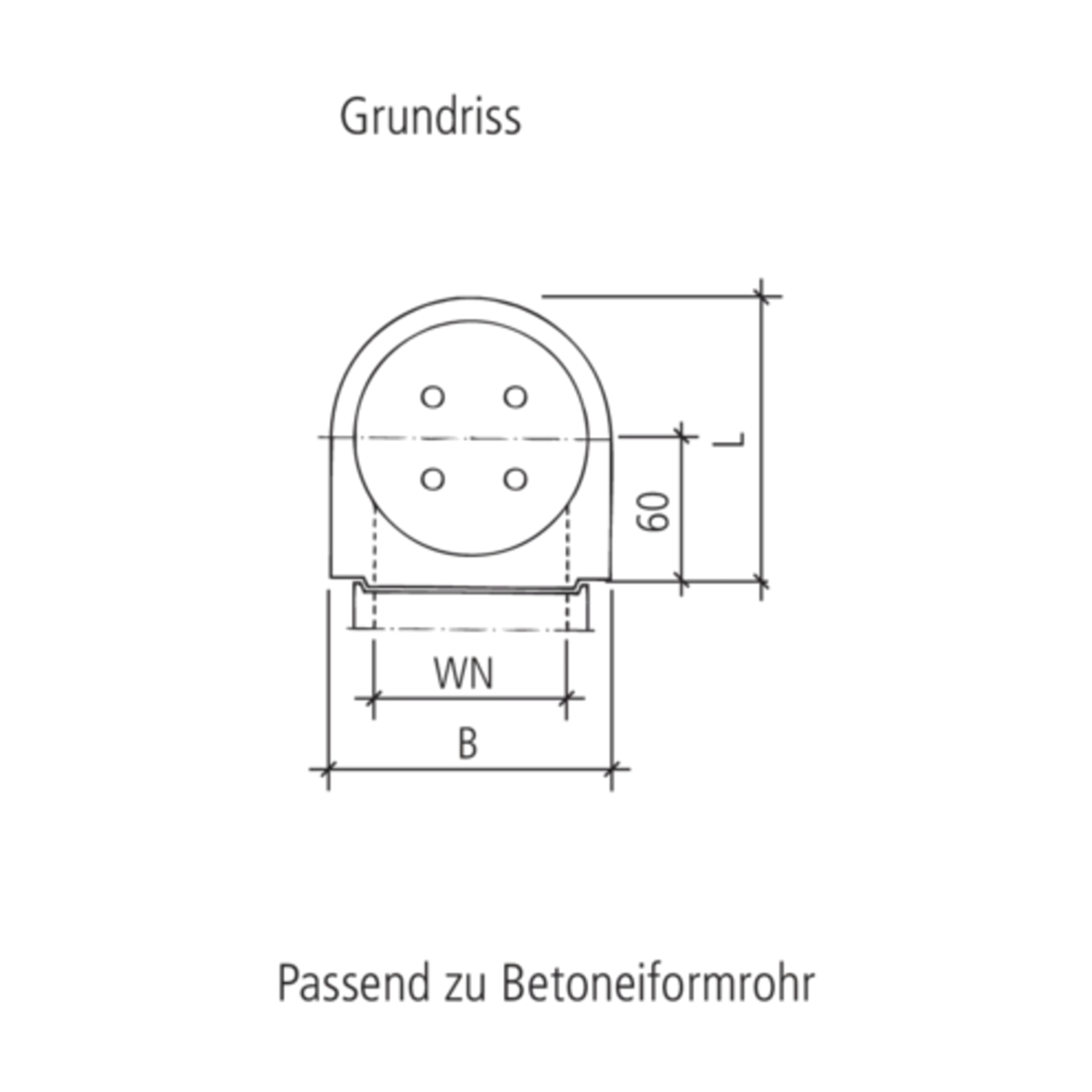 Notausstiegschachtunterteile