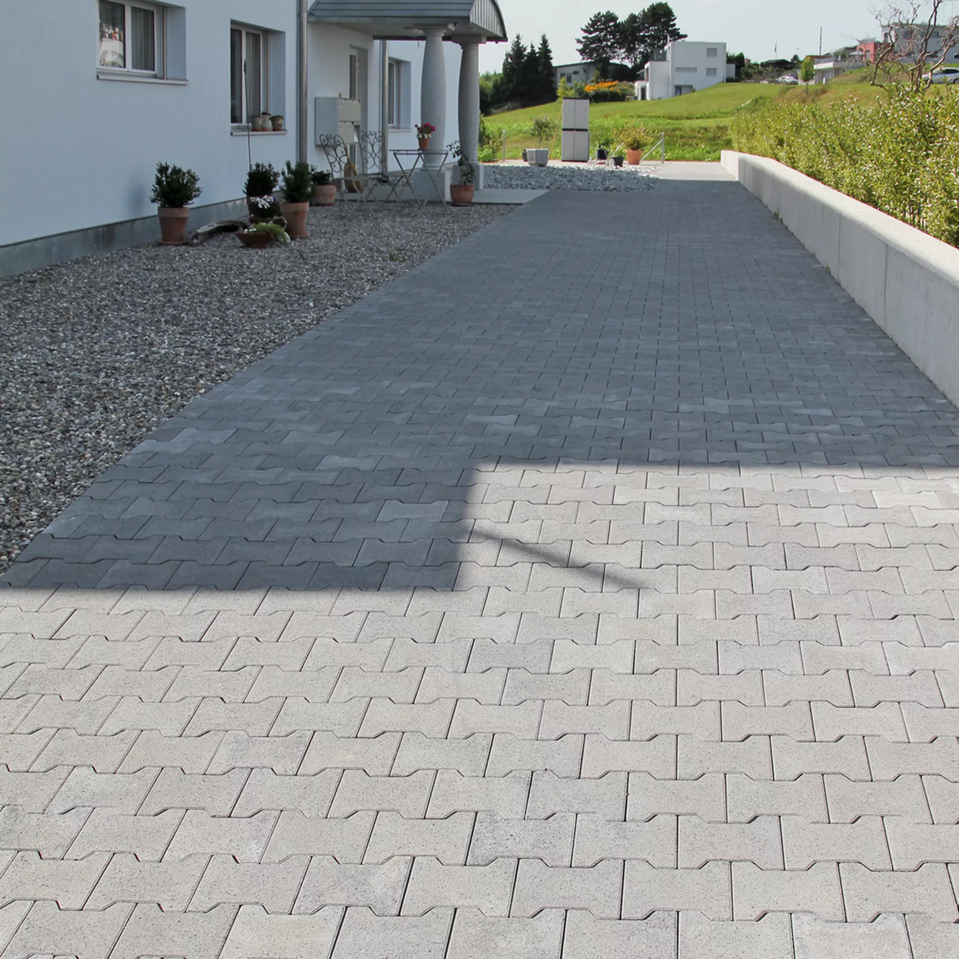 H Verbundsteine fein gefast