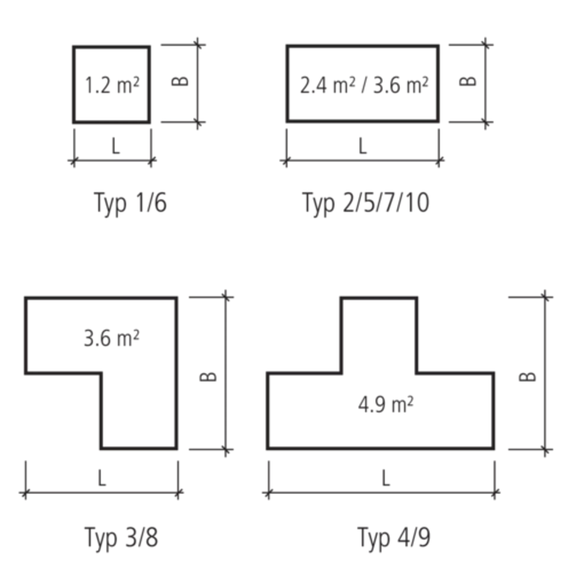 Hochbeet mit Holzstruktur