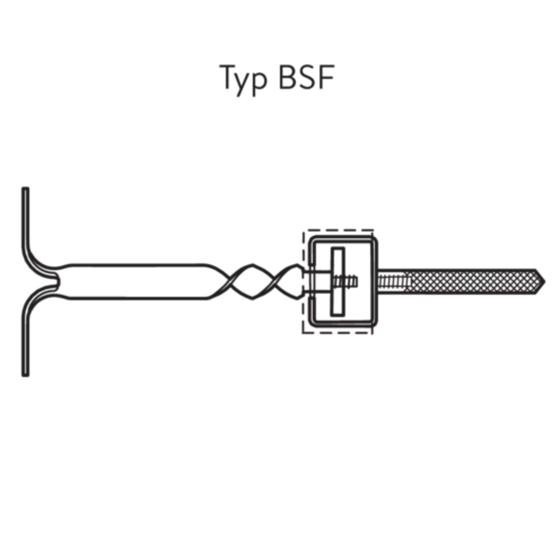 Schalldämm-Spiralanker