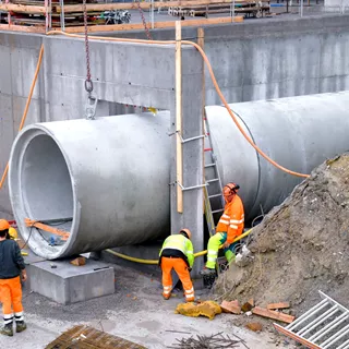 Röser Stahlbetonrohre DN 1300 mm bis 2000 mm bewehrt