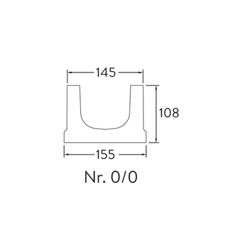 BIRCO Rinnen, Schlitz- und Spülkastenaufsätze 1.5 mm NW 100
