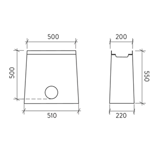 BIRCOsir<sup>®</sup> Rinnen NW 100 Liniensinkkästen