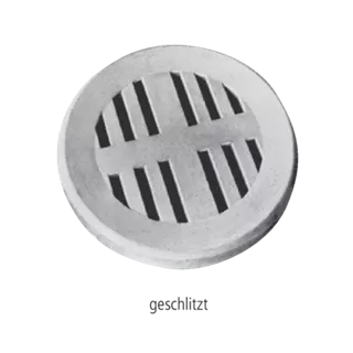 Betondeckel gelocht / geschlitzt begehbar