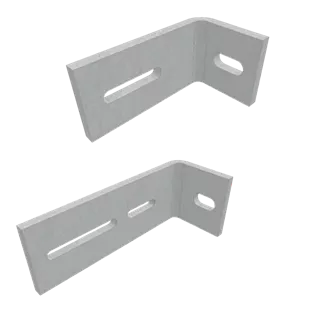 Befestigungswinkel zu Lichtschächten