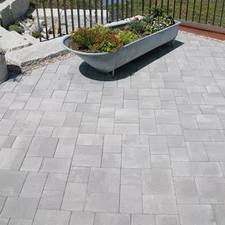 VEGAS Pflastersteine mit Nocken fein gefast