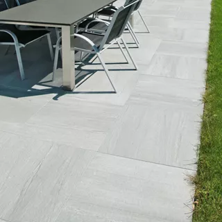 Feinsteinzeug Gehwegplatten PIETRA