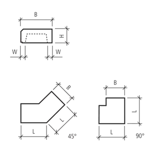 PARCO<sup>®</sup> Blockstufen gefast gestrahlt