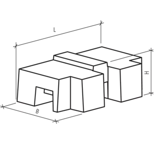 UNIVERSAL Gewichtsstein