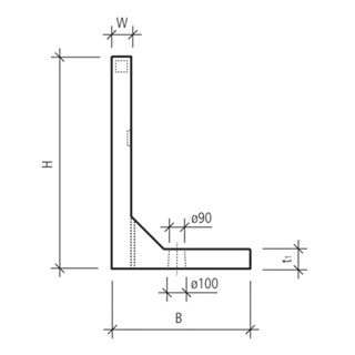 Perronwinkel Eckelemente